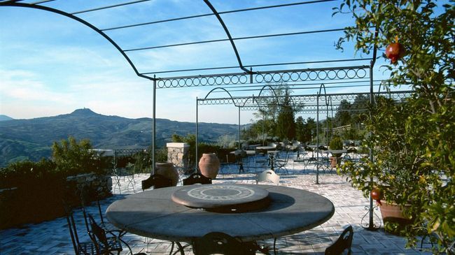 Il Poggio Guest House Celle sul Rigo Ресторант снимка
